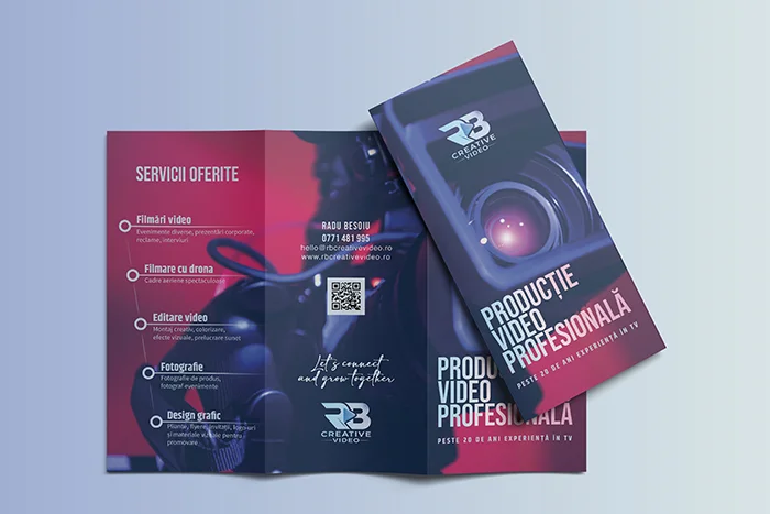 Pliant A4 trifold