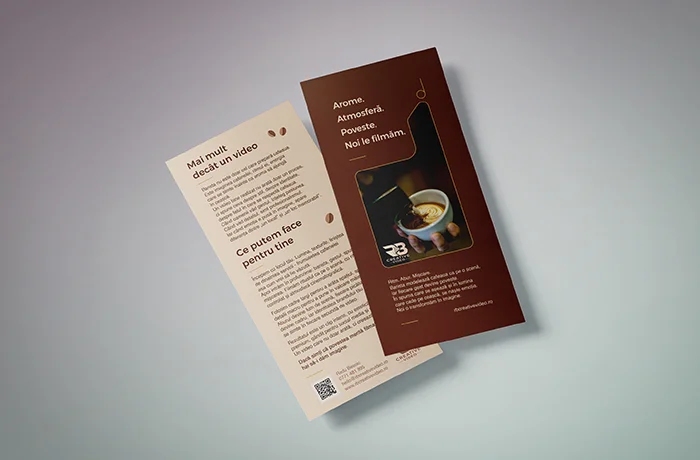 Flyer pentru cafenea