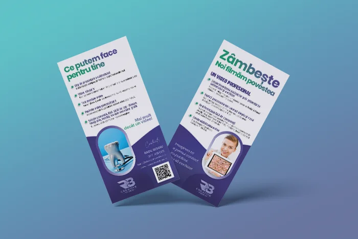 Flyer pentru cabinete stomatologice